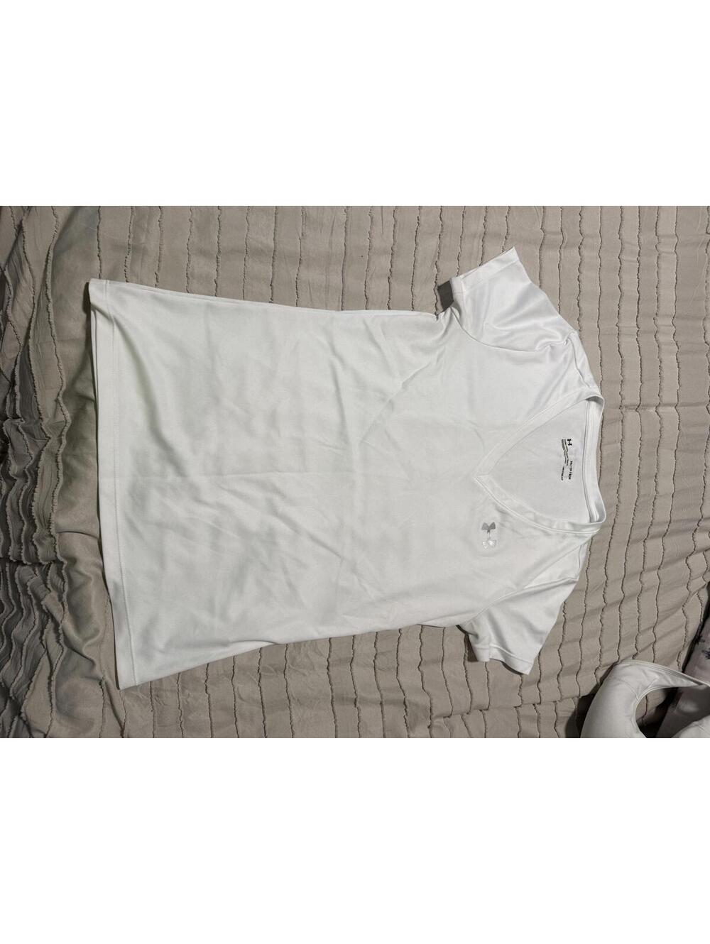 Under Armour Women's White Short Sleeve Activewear Top XS